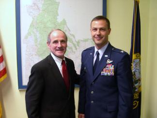 Col. Steven Harrison, Commander 89th Airlift Wing - 07/29/09