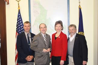 Mayor Nancy Chaney and Other Moscow City Leaders - 03/17/10