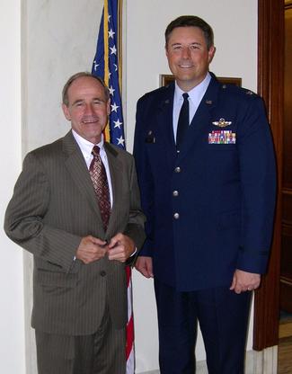 Col. John Bird, Mountain Home Air Force Base - 07/21/09